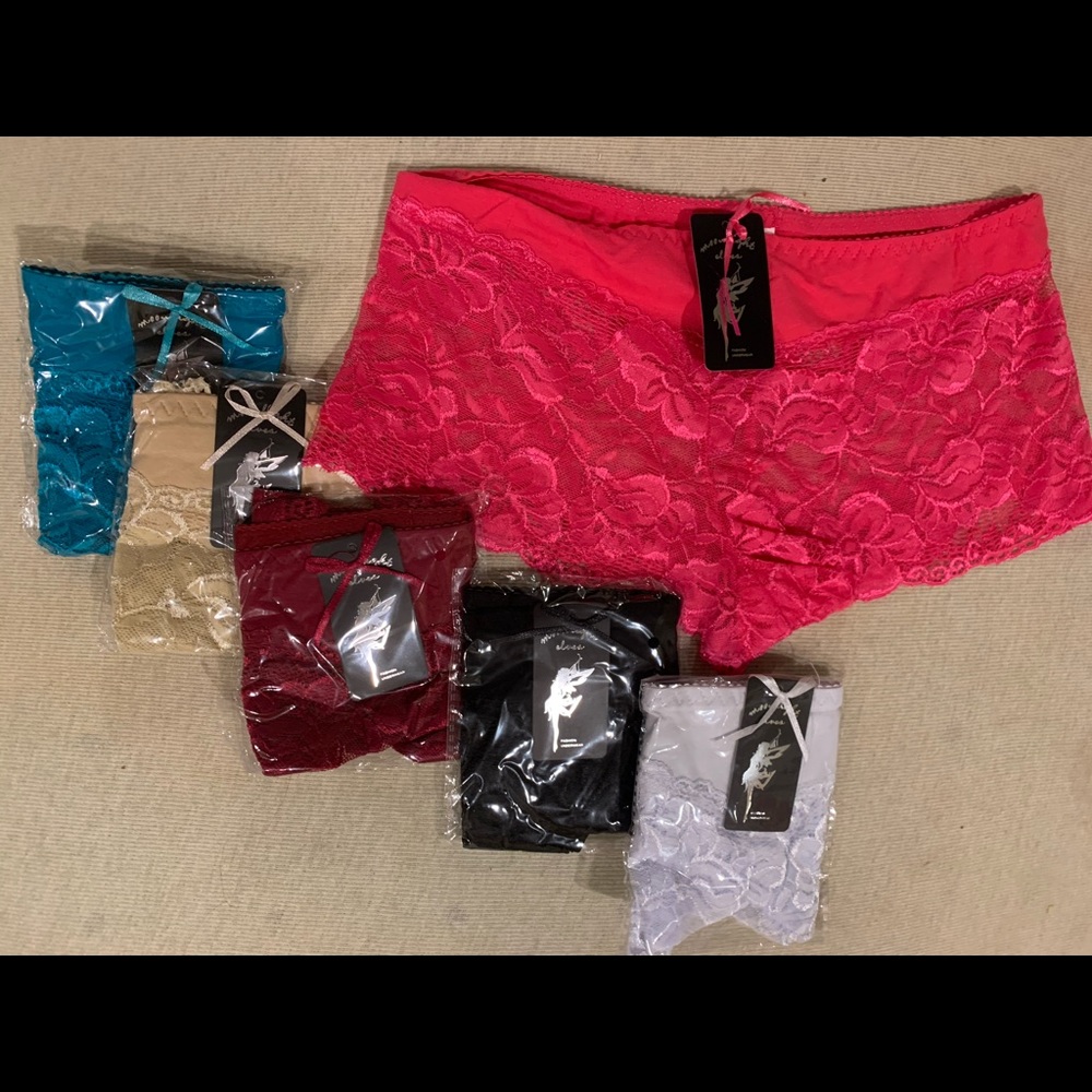 NWT MOONLIGHT ELVES ASSORTED 6pk underwear